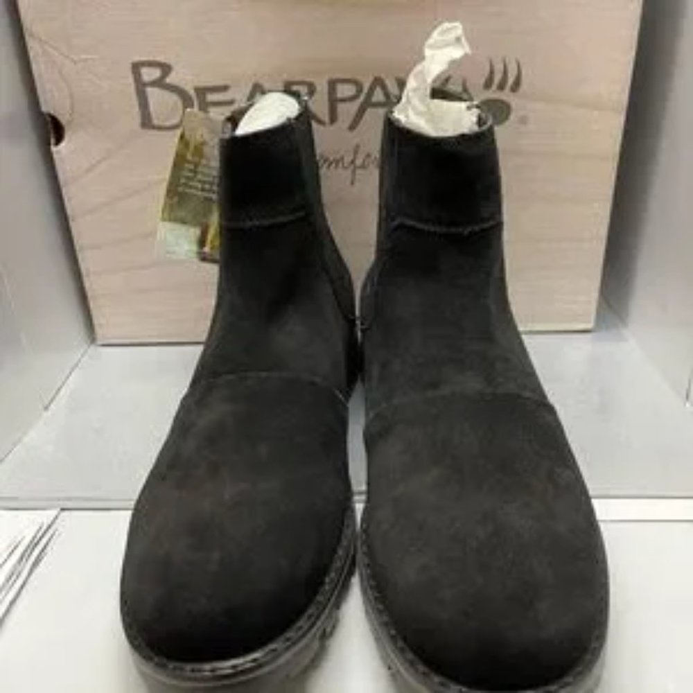 BNWT Mens BearPaw boot size 10 Black - Picture 6 of 9